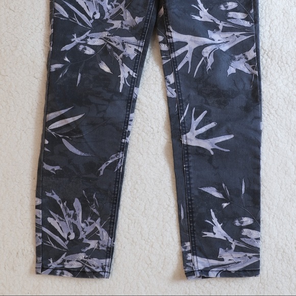 Free People Botanical Print Jeans - Picture 3 of 8